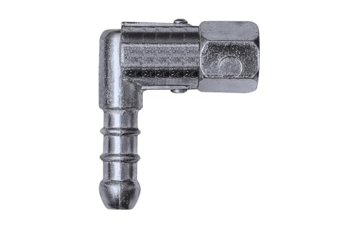 Image of Sun flash 360 Revolving /Rotating Nozzle Head for Gas Stove Hose Pipe Connection | Fits All Gas Stoves | Ghumta Nipple Elbow Joint, Combo Pack of 1 Nozzle (4pc, Aluminum). (Pack OF 2)
