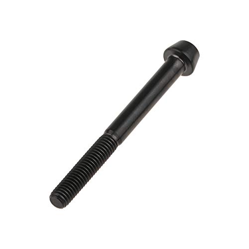 Image of Titanium Ti Bolt M5x9 16 18 20 25 30 35 40 45 50 55 60mm Tapered Head Screws Pack of 4 (M5x50mm, Black)