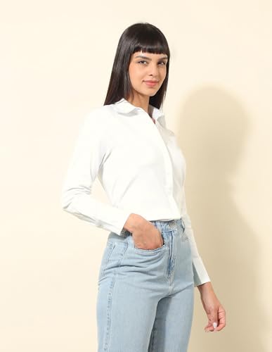 Image of Cotton Sateen Regular fit Shirt