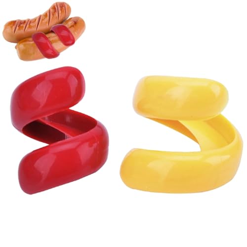 Cortador de salchichas para barbacoa, cortador de perros calientes, portátil y multifuncional, cortador de plátano y jamón para salchichas, perritos calientes y plátanos