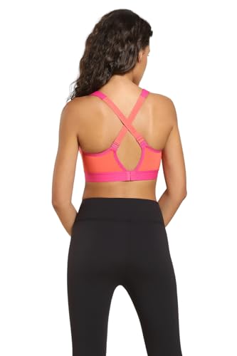 Image of Van Heusen Women Nylon Blend Wireless Non Padded High Impact Sports Bra -Anti Bacterial, Moisture Wicking