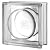 Quality Glass Block 7.5 x 7.5 x 3 Basic Alpha Glass Block