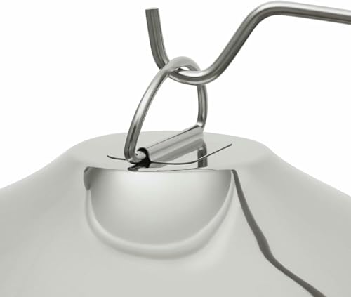 Ensemble de buffet à réchaud rond en acier inoxydable avec couvercle - 4