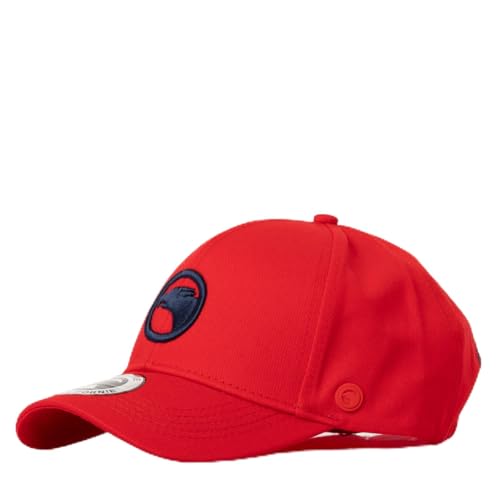 Casquette West Hollywood Red/Navy pour adulte, bonnet mixte réglable 56-62 cm