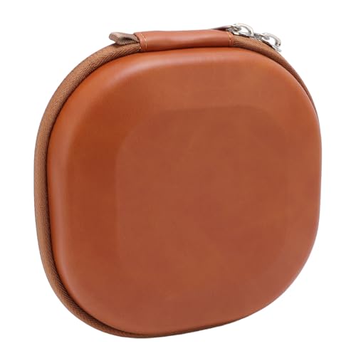 Camera Filter Storage Bag PU Leather 5 Layers Shockproof Retro Camera Filter Carry Case for Filters Up to 112mm