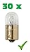 Produktbild PRAKTISCHES 30er Set! (Grundpreis: 0,55 EUR/STK) 30 x R5W 24V 5W BA15s Glühlampe Glühbirne Stopplicht- Blinklicht- Schlusslicht Positions-Licht Kennzeichen-Lampe Halogen-Lampe Auto-Lampe