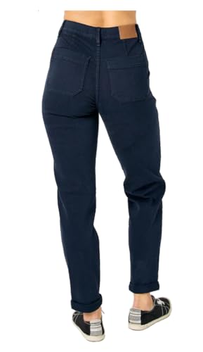 Judy Blue High Waist Garment Dyed Cuffed Jogger Jeans, 888132