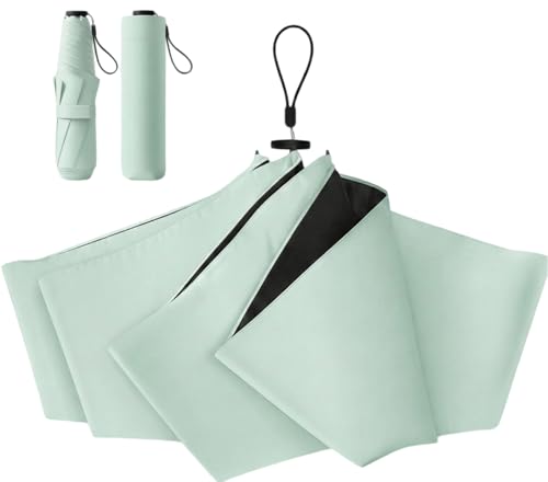 【145g超軽量 & 直径90cm】日傘 折りたたみ傘 100%完全遮光 紫外線遮断 UPF50+ 晴雨兼用傘 折り畳み 遮熱効果 涼しい 21cmコンパクト スリム 丈夫な6本骨 撥水 耐風 梅雨対策 通勤 通学 ギフト