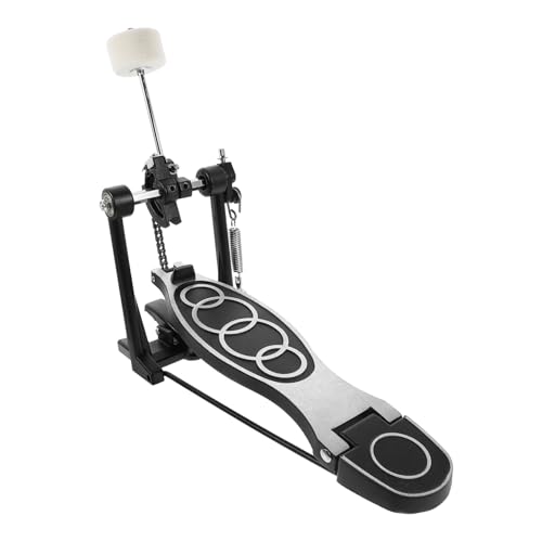HEMOTON Multi-purpose Drum Set Pedal Accessory Aluminum Alloy Drum Single Pedal