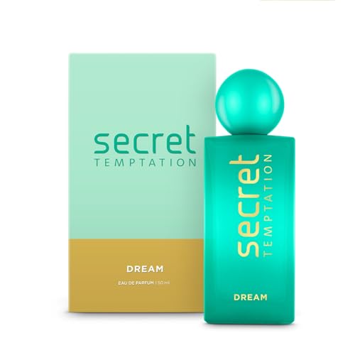 Secret Temptation Dream Eau De Parfum for Women, Long Lasting Floral and Fruity Office Wear Fragrance, 50ml