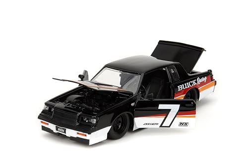 Jada Bigtime Muscle 1:24 1987 Buick Grand National Die-Cast miniatura 5