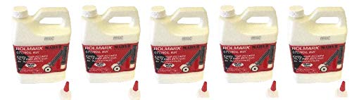 MARSH Rolmark Stencil Ink, 1 qt Can, White (5 Pack)