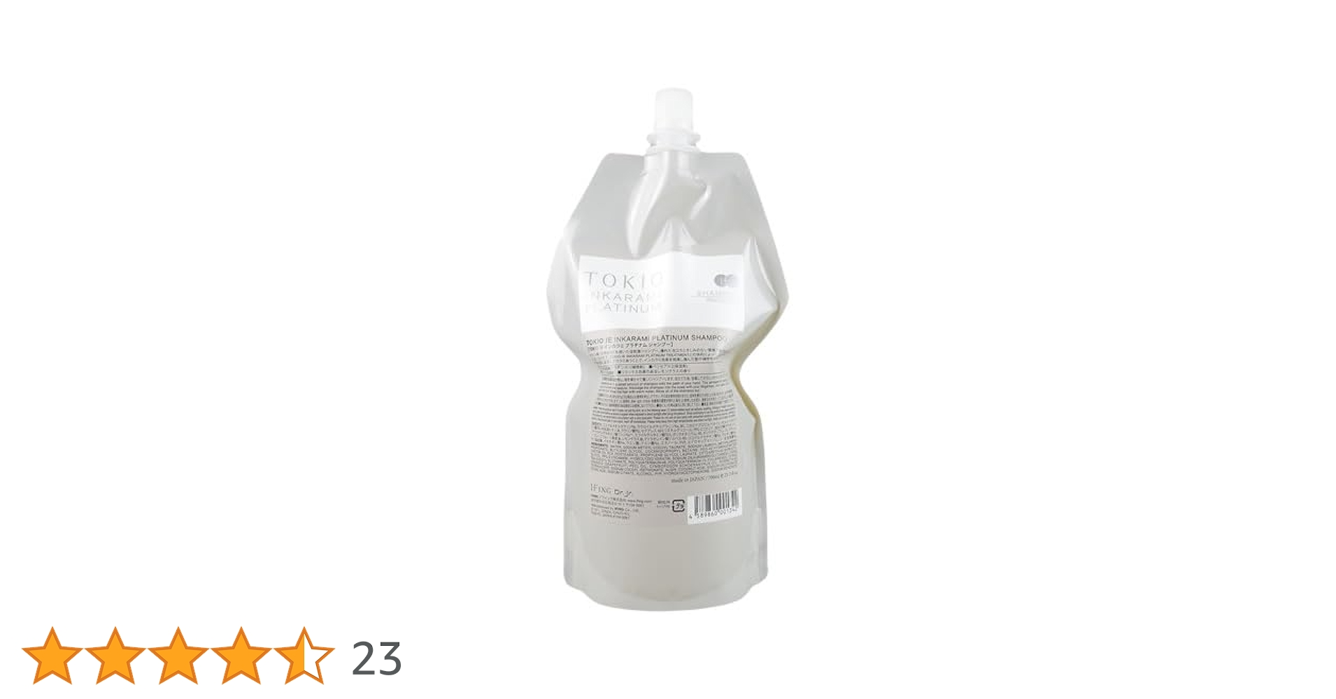 トキオ IE インカラミ プラチナム シャンプー 詰替 700ml 2個 41selnGzprL._AC_UL210_SR210,