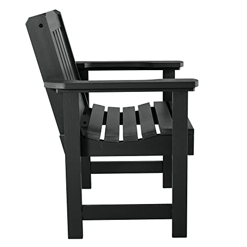 Highwood Ad-Chgl1-Bke Lehigh Garden Chair, Black #TOP4