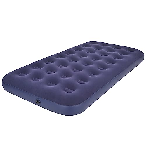 Twin Size Air Mattress Inflatable Bed for Camping & Home, Blow Up Sleeping Pad