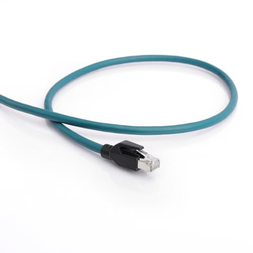 Cable Ethernet Cat 7e M12 A-Coded 8 Pin a RJ45 10 m miniatura 4