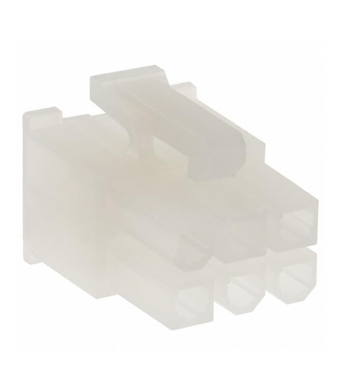 Conector mini fit macho 3 x 2 Vías