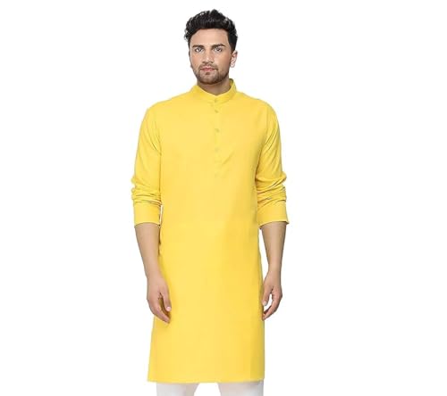 Image of GOLAZO Men's Cotton Kurta Pyjama Set Combo - Pack of 2 | Traditional Ethnic Wear for Festivals & Celebrations