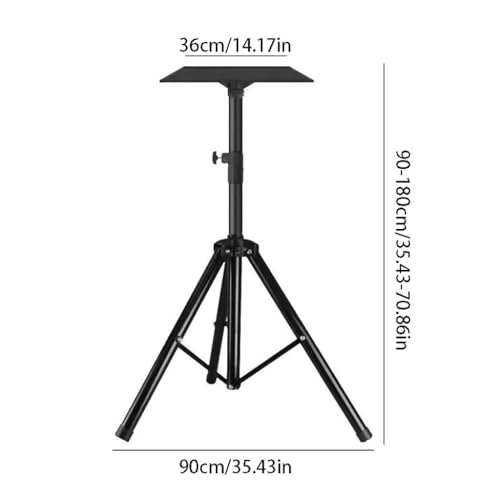 Soporte Telescópico de Piso para Proyector con Bandeja miniatura 2
