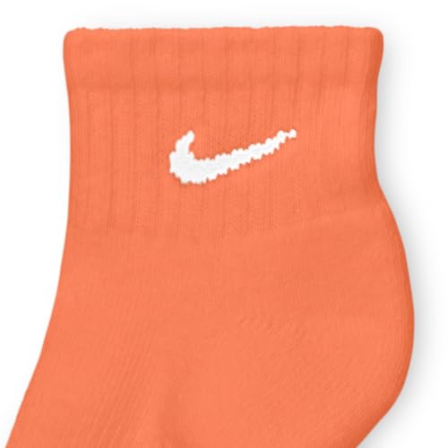 Image of Nike Unisex Kids' Everyday Cushioned Ankle Socks (6-Pack) | Boys and Girls