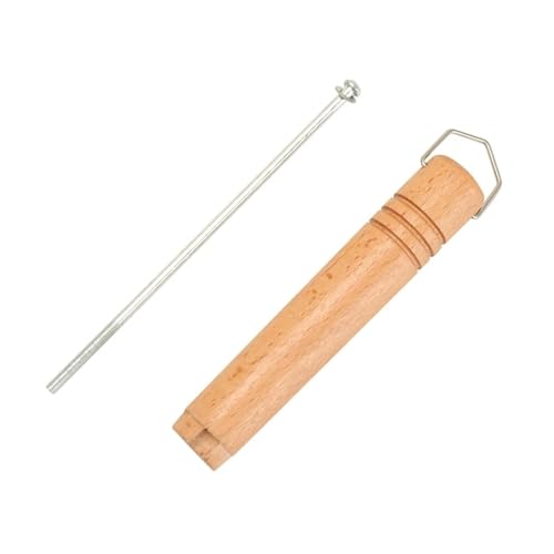 Poêle à manche en bois anti brûlure pour cuisiner sans se blesser - 5