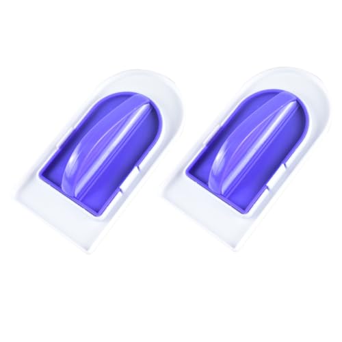 Cabilock 2pièces Racloir à Gâteau Plastique Lot De Lisseurs à Fondant Ustensile De Cuisine Pour Étaler Crème Et Fondant Sur Gâteaux