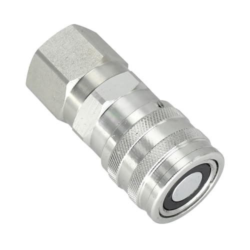 Congparts Hydraulic Quick Female Connect Coupler Compatible with New Holland LS160 LS170 LS180 LS185 LS190 LS140 LS150