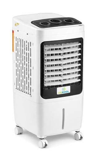 Image of LOFY 15L Desert Personal Tower Air Cooler for Home & Room - 1 Year Warranty | Portable Cooler with Powerful Air Throw 20 Ft | Energy Efficient, Auto Cut-Off | Ideal for Bedroom Office