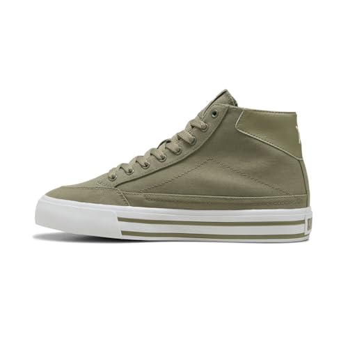 PUMA Mens Court Classic Vulc Mid Fs Lace Up Sneakers Shoes Casual - Brown - Size 7 M3