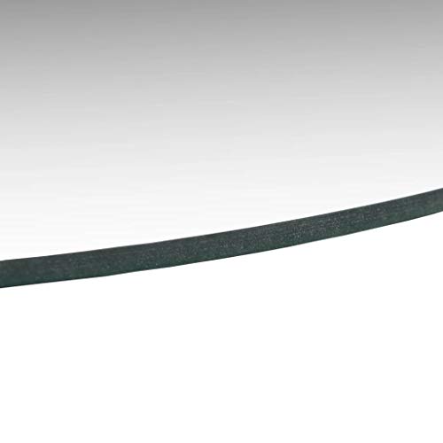 vidaXL Wandspiegel Rond 40 cm Glas Wandspiegels Muurspiegels Spiegels Spiegel - Afbeelding 7