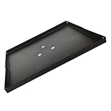 Cabilock Multi-functional Foldable Metal Projector Tripod Stand Tray 39x29cm Portable Broadcast Shelf Laptop