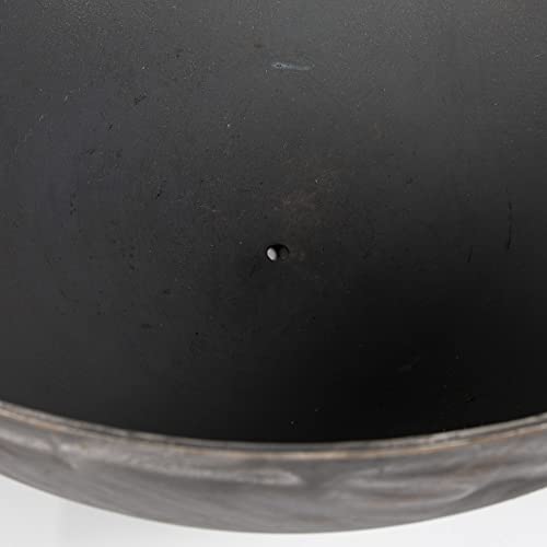Titan Great Outdoors 42-In Hemisphere Fire Pit, Patina Fire Pit #TOP5