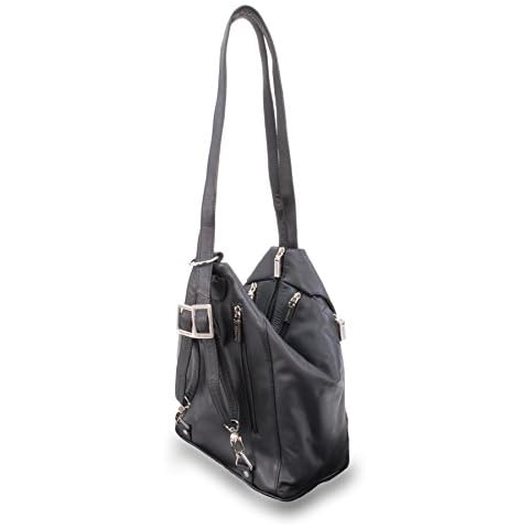 Visconti Danii Leather Anti Theft Backpack Cover