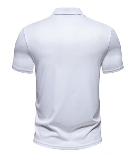 Men's Performance Golf Polo Shirt Moisture Wicking Quick Dry Short Sleeve Polo Shirts for Men Casual Activewear3