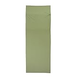 10T Schlafsack TC INLET RG Hüttenschlafsack 225x80 cm Deckenschlafsack Inlay Mischgewebe Grün