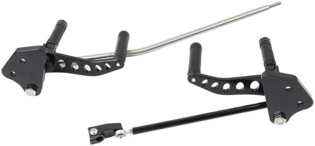 Motorcycle Forward Controls Kit Fit For Dyna Street Bob 2006-2017 & Super Glide Low Rider(Chrome)