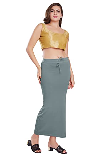 Image of RANI SAAHIBA Women's Stretchy Slim Fishcut Petticoat Cotton Shapewear