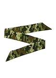 BBTDIN Camouflage Handbag Scarf Come Neckerchief Camouflage Purse Handle Scarves Come Necktie NSF01 (A1)