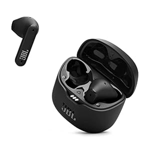 JBL Tune Flex TWS in-ear oordopjes in zwart – Waterbestendige Bluetooth-oordopjes met ruisonderdrukking en 32 uur batterijduur