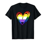 Photo Gallery lgbt nonbinary pride flag carino cuore grafico non binario maglietta Photo Gallery lgbt nonbinary pride flag carino cuore grafico non binario maglietta
