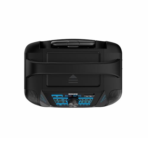 Image of ION Sport 320-200 Watt Outdoor Bluetooth Party Speaker with Rechargeable Battery, FM Radio, Lights, USB Charging, App, Omni-Directional Sound