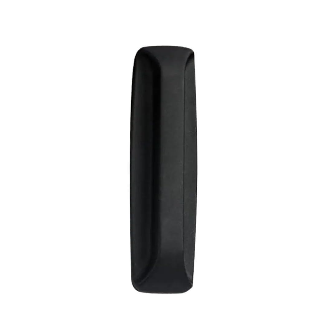 Poignée en plastique sans poinçon noire autocollante armoire