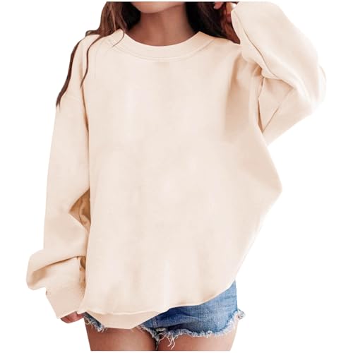 Boys Girls Winter Sweatshirts Kids Sherpa Lined Pullover Tops Long Sleeve Crewneck Sweat Shirt Fleece Warm Clothes4