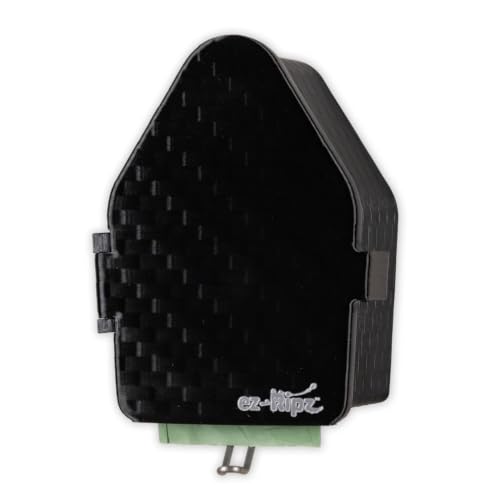 Image of Indoor /Outdoor Dog Poop Bag Dispenser Wall Mount (Black), Includes 3 Sample Rolls of Waste Bags, Easy Setup Dog Poop Station
