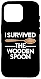 Sobreviví a la Cuchara de Madera - Sobreviviente de Cuchara de Madera Carcasa para iPhone 16 Pro