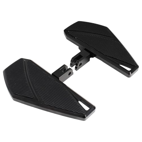 Repose-pieds larges GL1800 pour Gold Wing 2001-2024, pédales noires antidérapantes