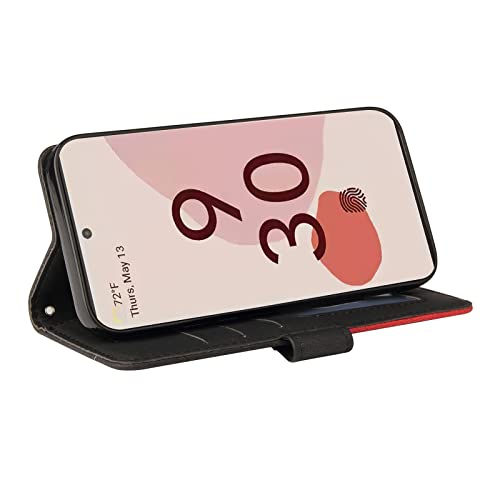 Capa protetora de telefone para Google Pixel 7 Pro Capa carteira de couro, compartimento para cartão
