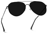 WearMe Pro Polarized Aviator Sunglasses for Women and Men | UV Protection | Reflective Lens | Pink,