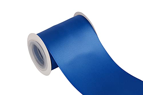 Joycrosso 75mm Double Faced Satin Ribbon 4.5 Meters-Roll Set for Chair Sash Gift Wrapping Party Favor Home Decoration Craft Supplies