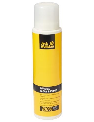 Apparel Clean & Proof 300 Jack Wolfskin detergente e impermeabilizante ropa de montaña 300ml